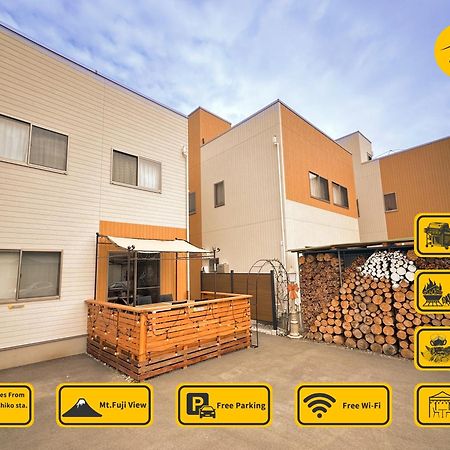 ヴィラ山間堂 Terrace Villa Bbq Bonfire Fuji View Annovillas Fujikawaguchiko Exterior foto